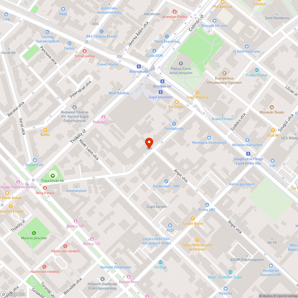 Lomtalanításra csábító elhanyagolt terület a Bosnyák utcában bejelentés helye