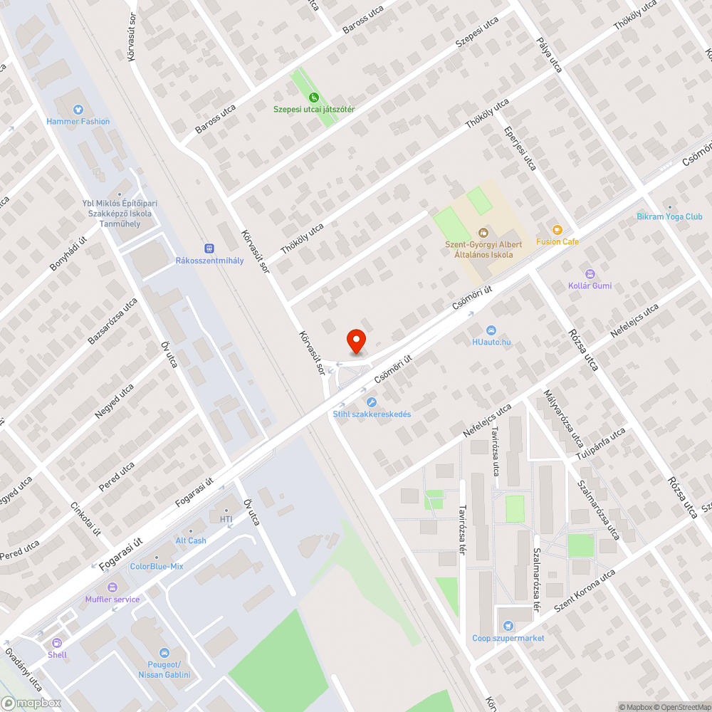 Gazos közterület bejelentés helye