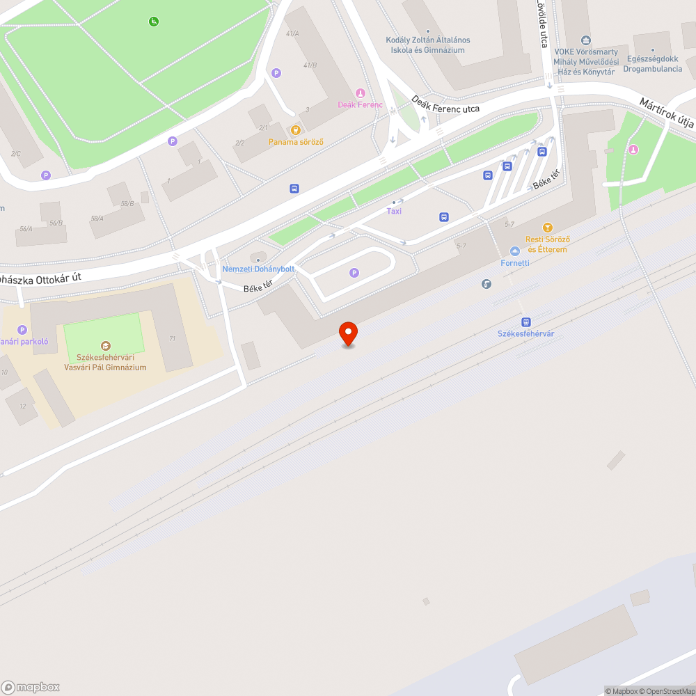 Hibás kijelző bejelentés helye