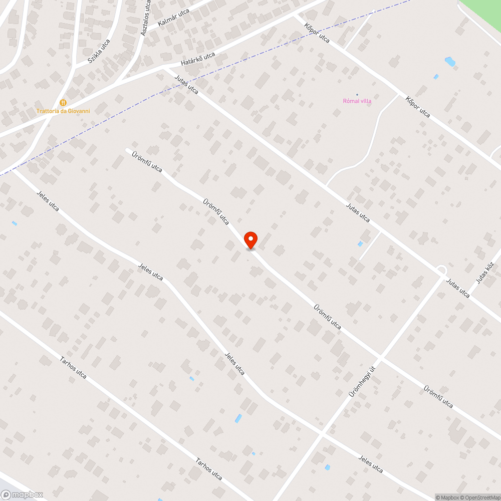 Az óbudai Ürömfű utca évek óta járhatatlan. bejelentés helye