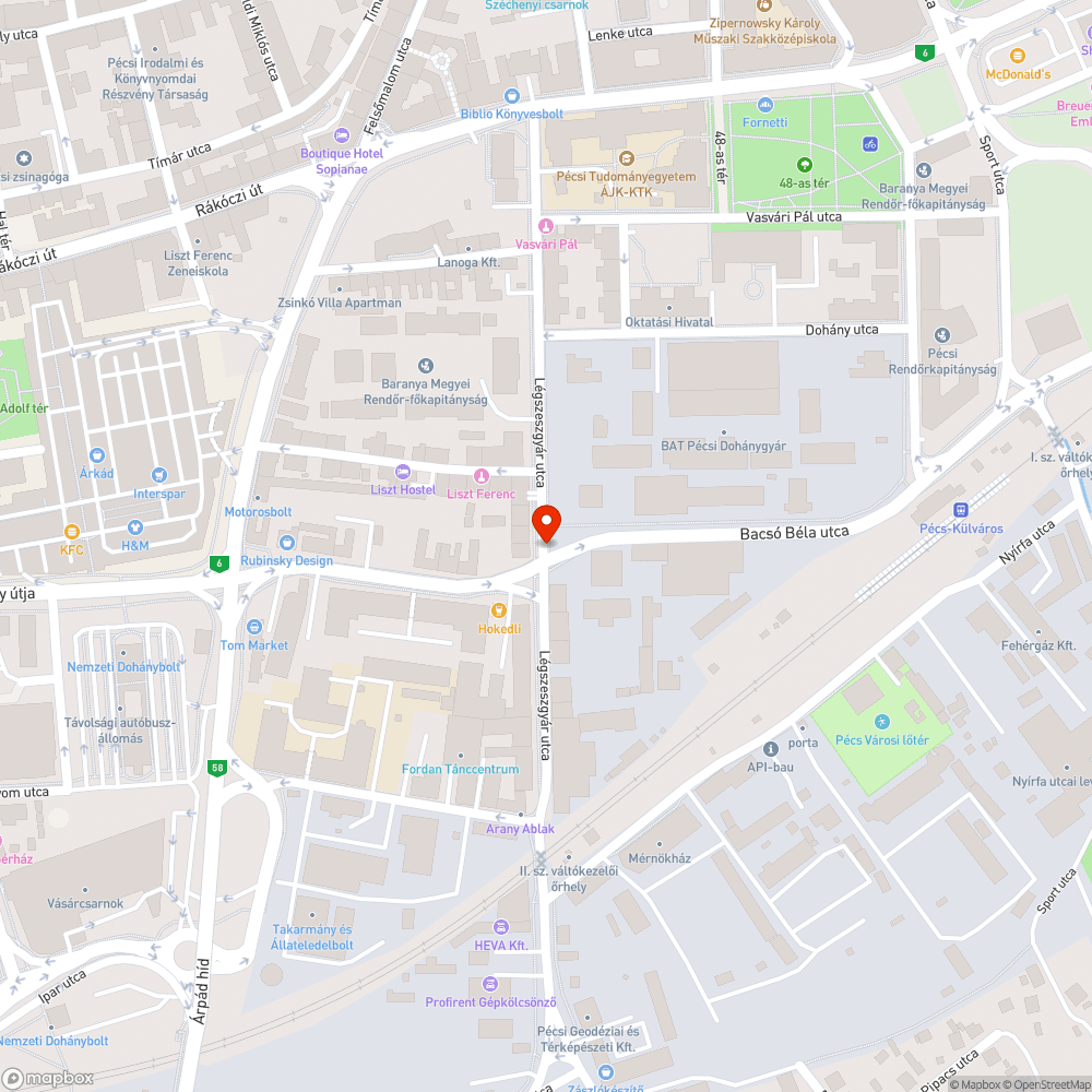 Villogó közlekedési lámpa bejelentés helye