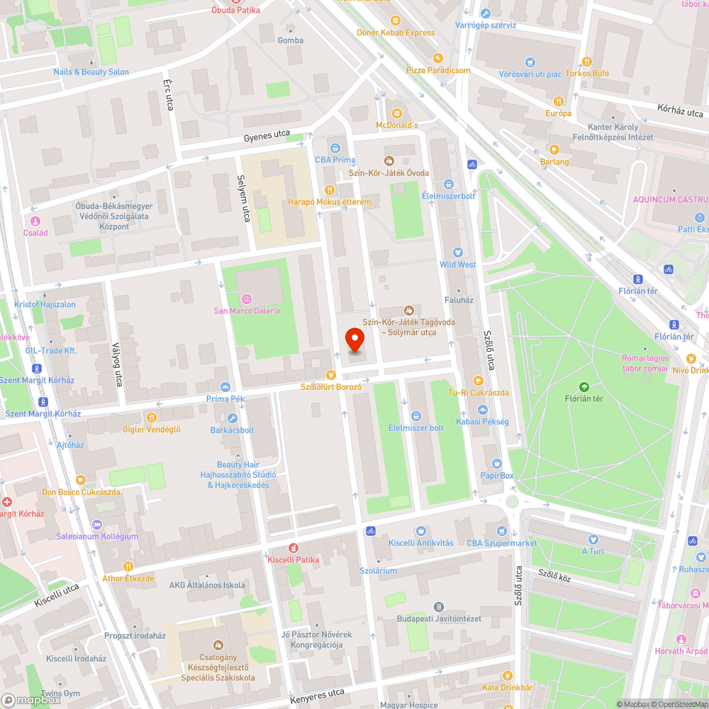 Föld u. - Zápor u. sarkon álló ház mellett szemét bejelentés helye