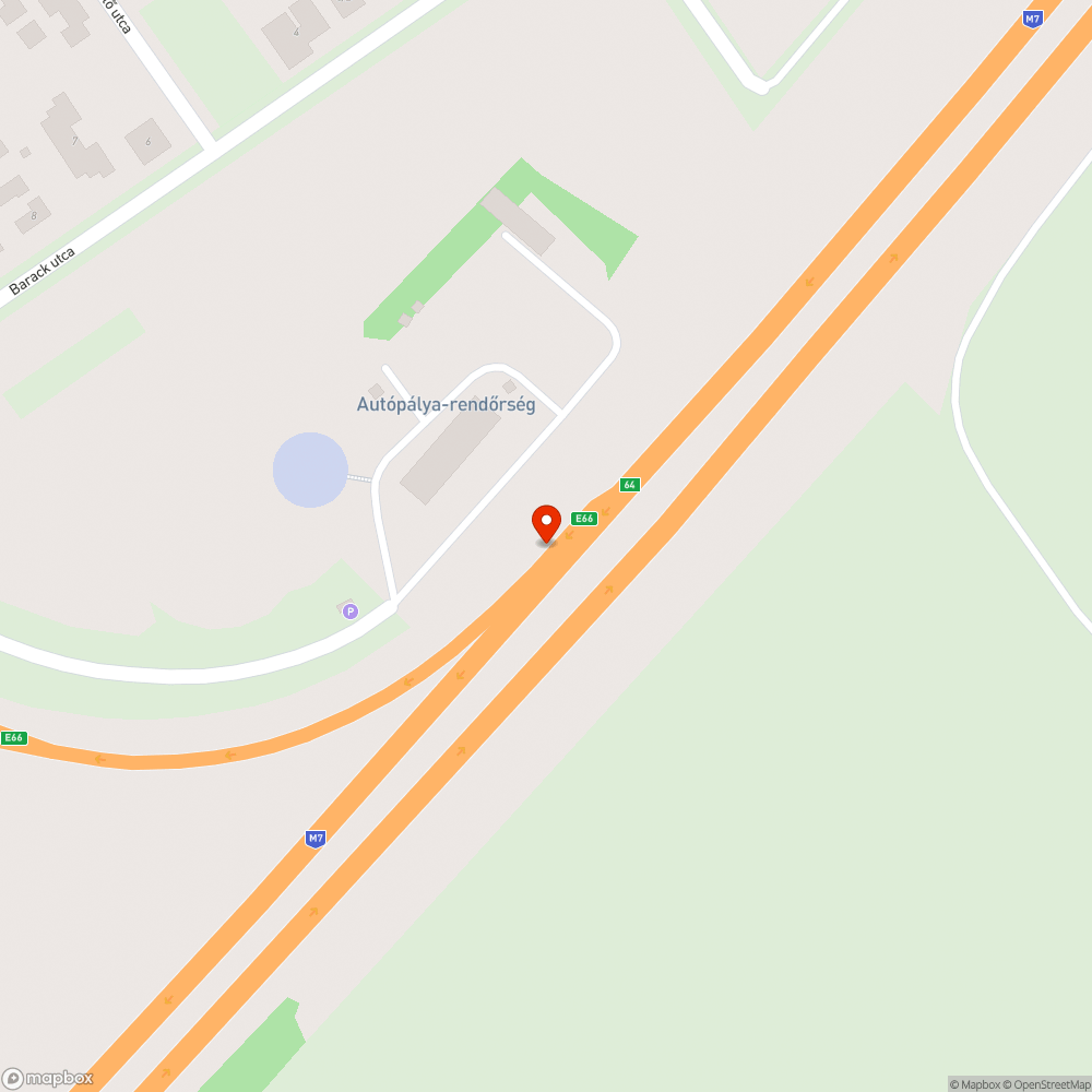 M7-es auchan lehajto eletveszelyes bejelentés helye