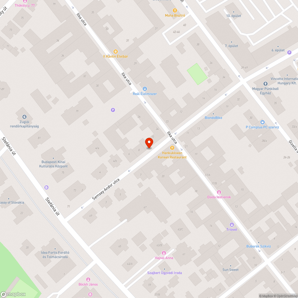 Szemetes utcák bejelentés helye