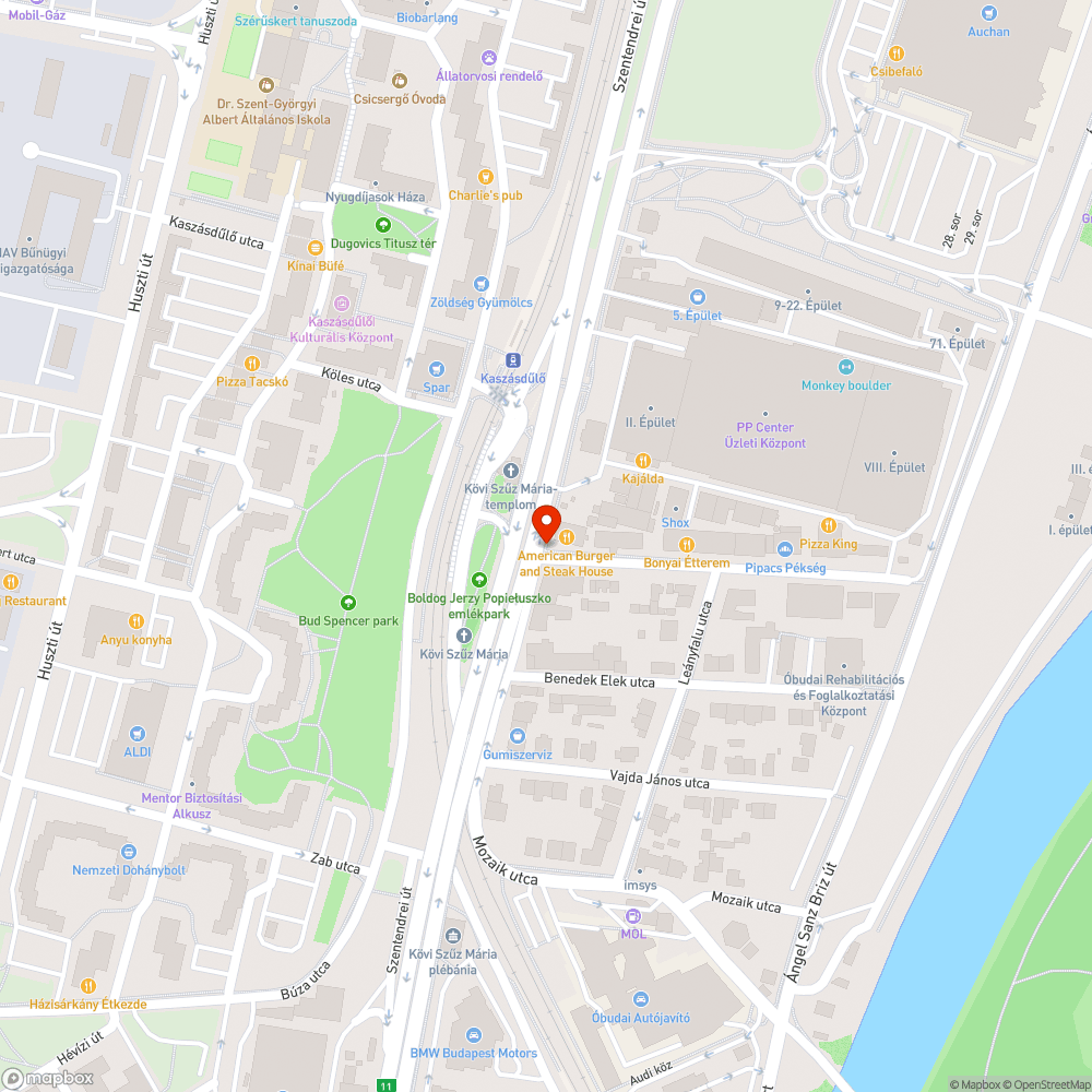 Kintfelejtett poller bejelentés helye