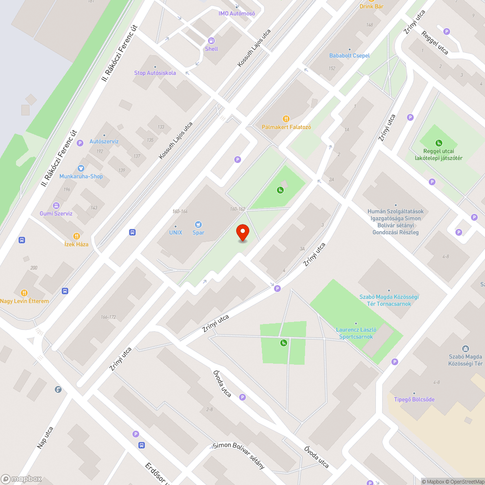 Olaj a járdán. bejelentés helye