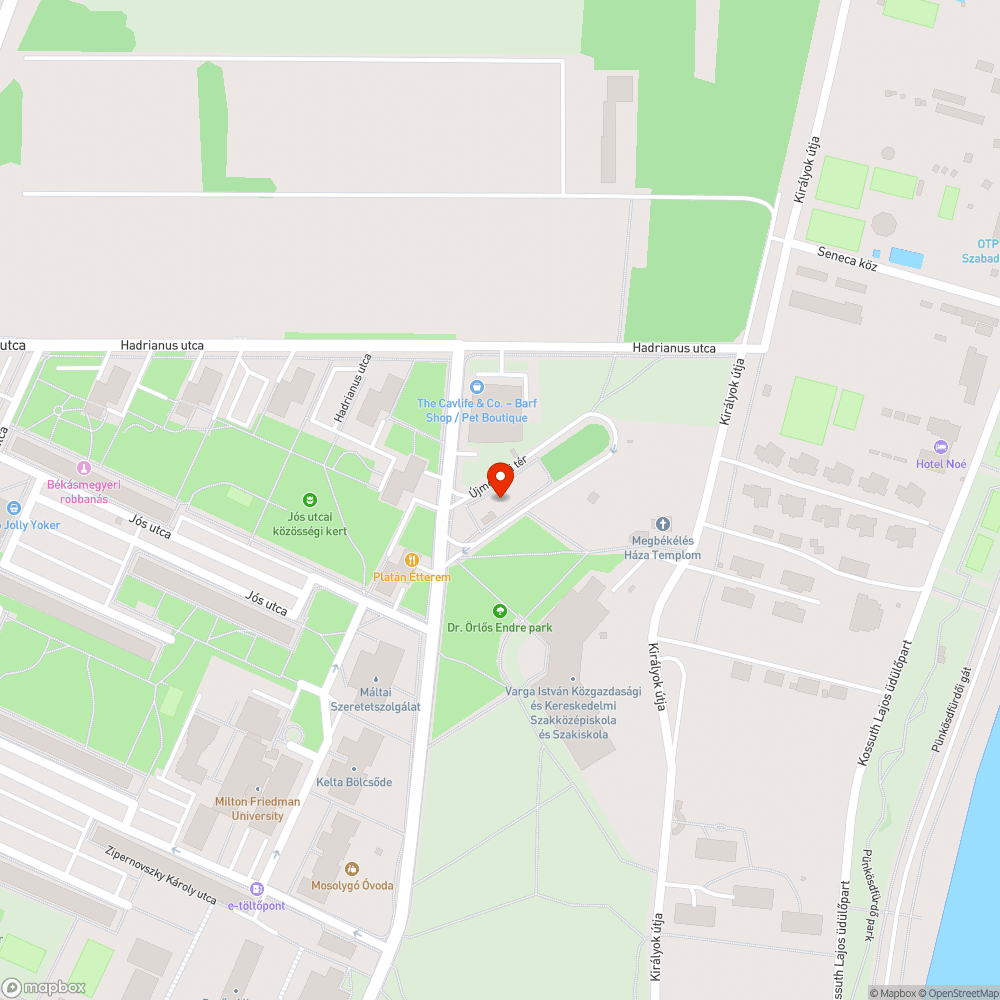 Javaslat bejelentés helye