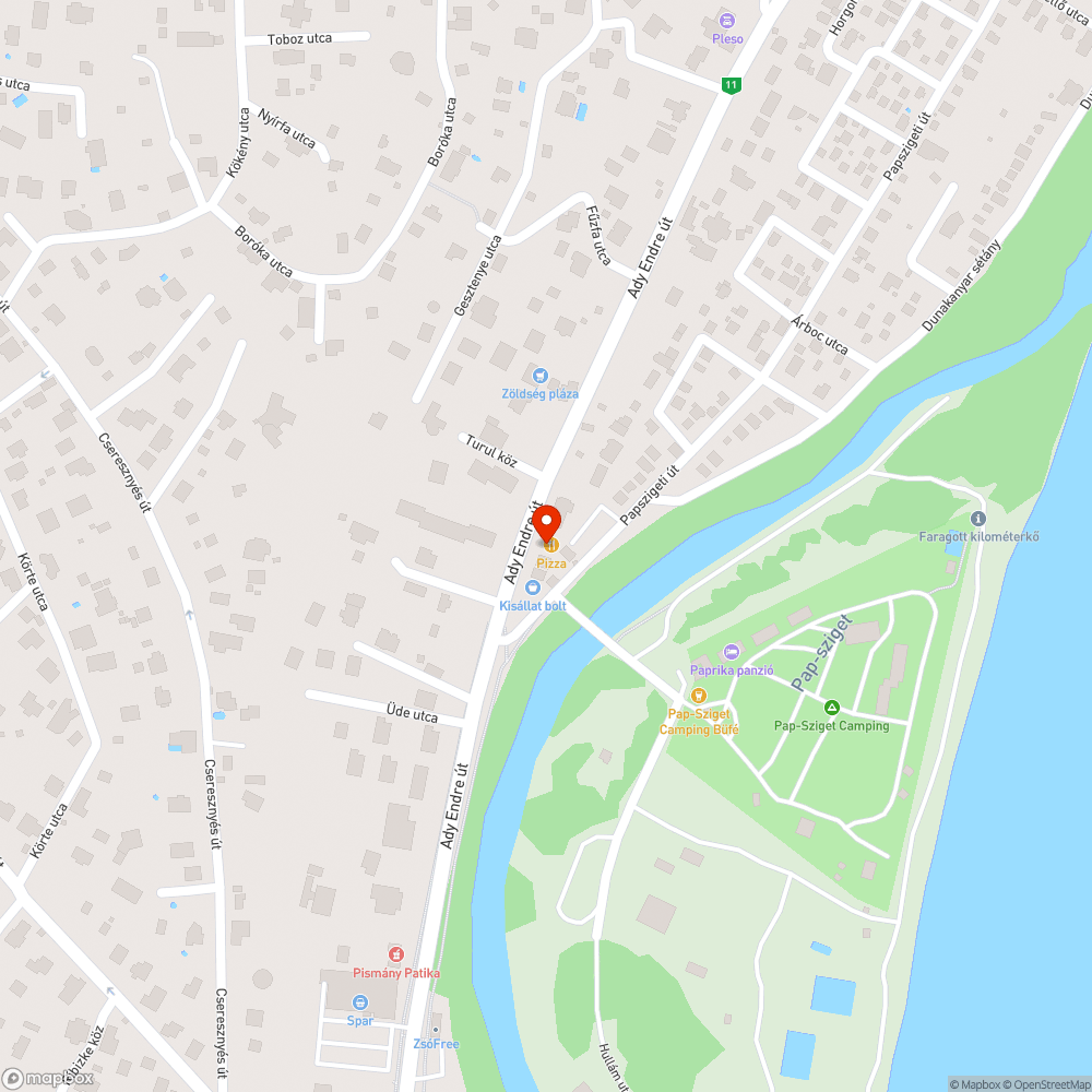 Ady Endre út 41. és 43. sz. közötti lámpa nem világit bejelentés helye