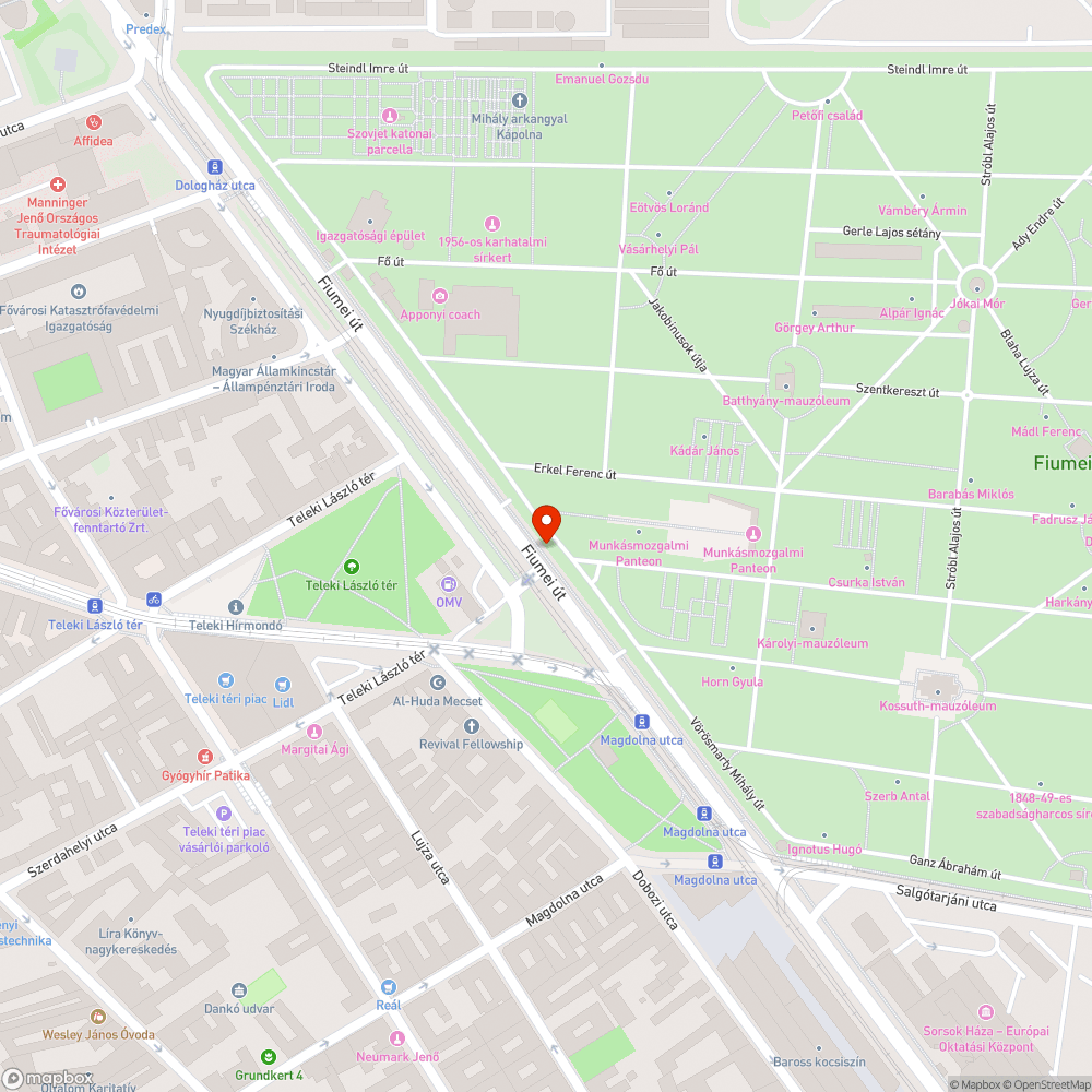 Hiányos járda bejelentés helye