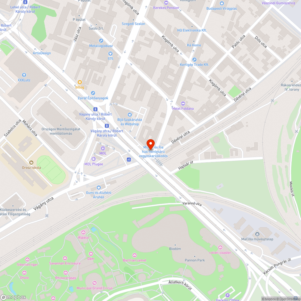 Beszakadt aknafedél bejelentés helye