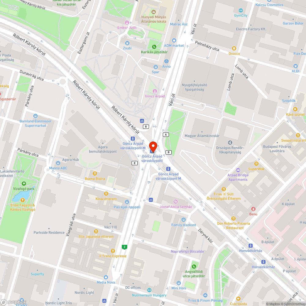 Tag a buszban bejelentés helye