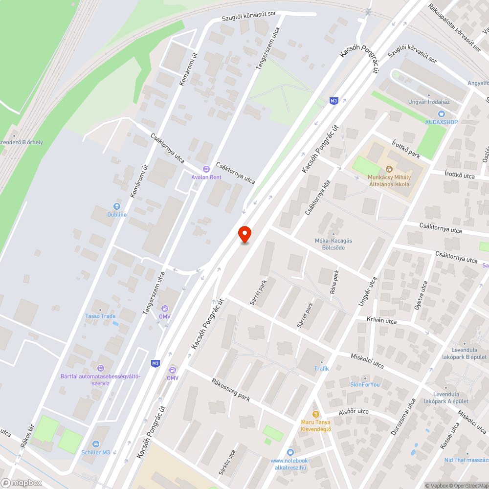 Elhagyatott roncs foglalja el a parkolót bejelentés helye