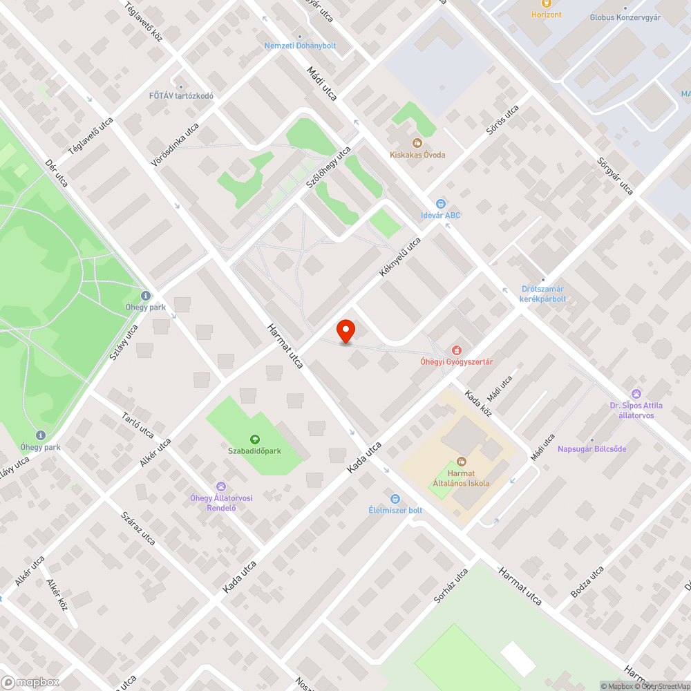 Letört faág, beakadva a lombkoronába bejelentés helye