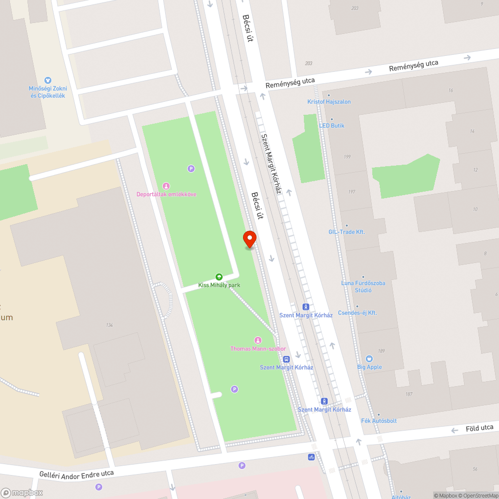 Kiszáradt, életveszélyes fa bejelentés helye