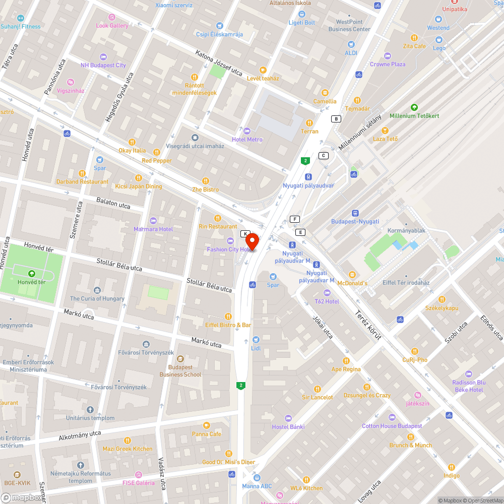 Busz akadályozása bejelentés helye