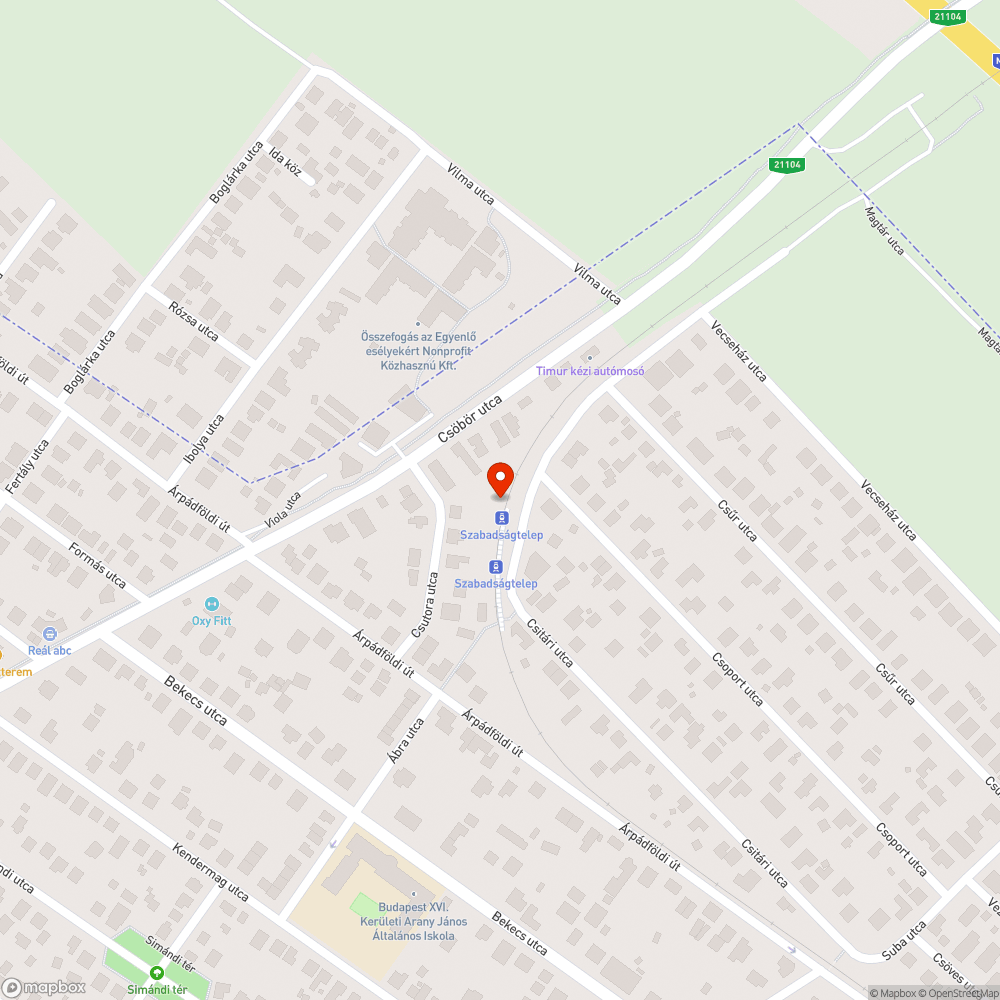 Tag a tükrön bejelentés helye