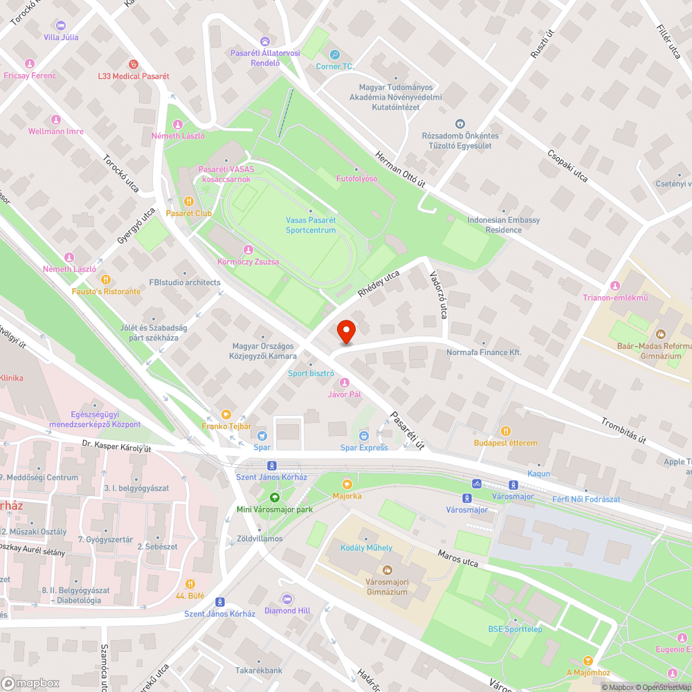 Építkezés után otthagyott törmelék bejelentés helye