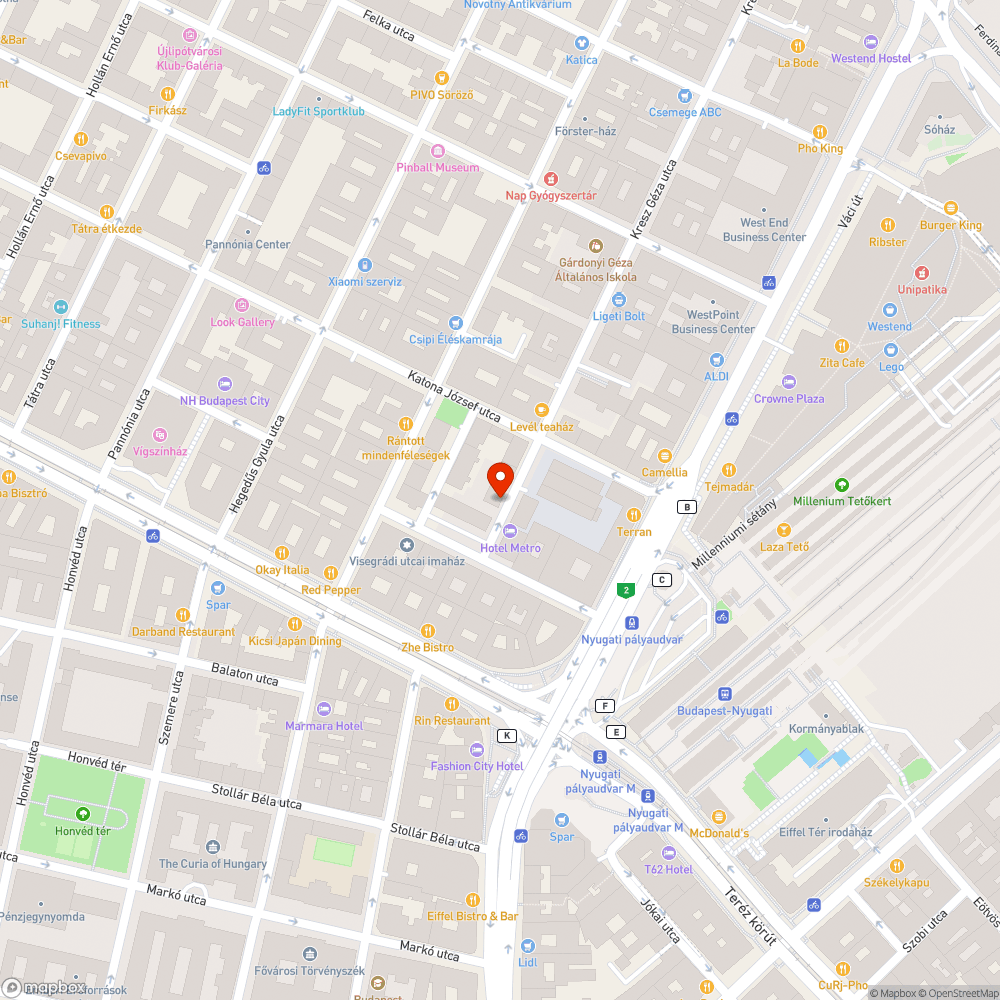 Eldugult lefolyó bejelentés helye