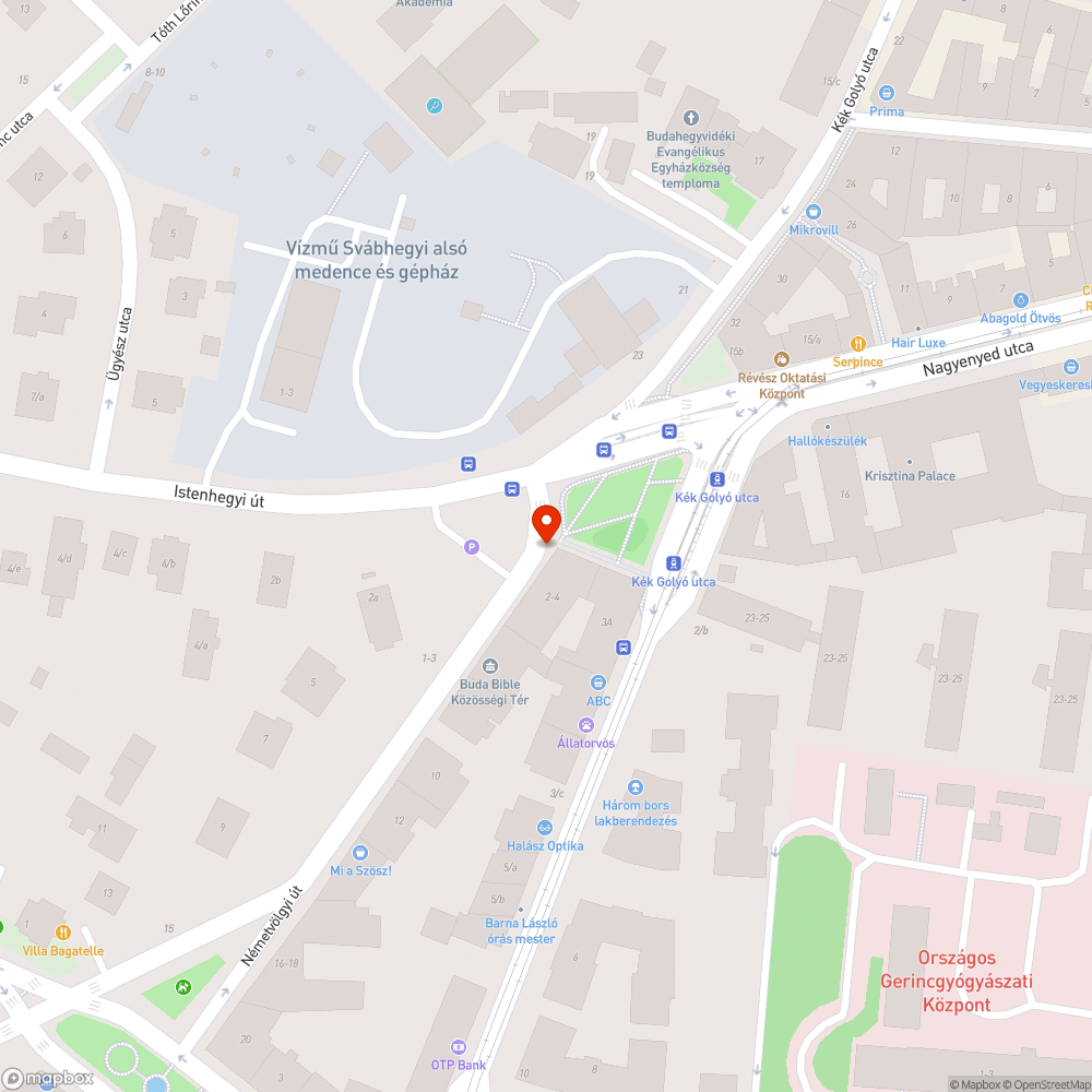 Szétbomlott fedlapkörnyezet a Németvölgyi út alján bejelentés helye