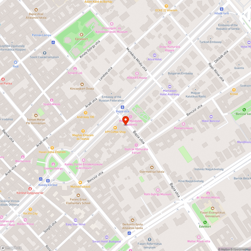 A Bajza utcában a MMA val szembeni fa helyen nincsen fa bejelentés helye