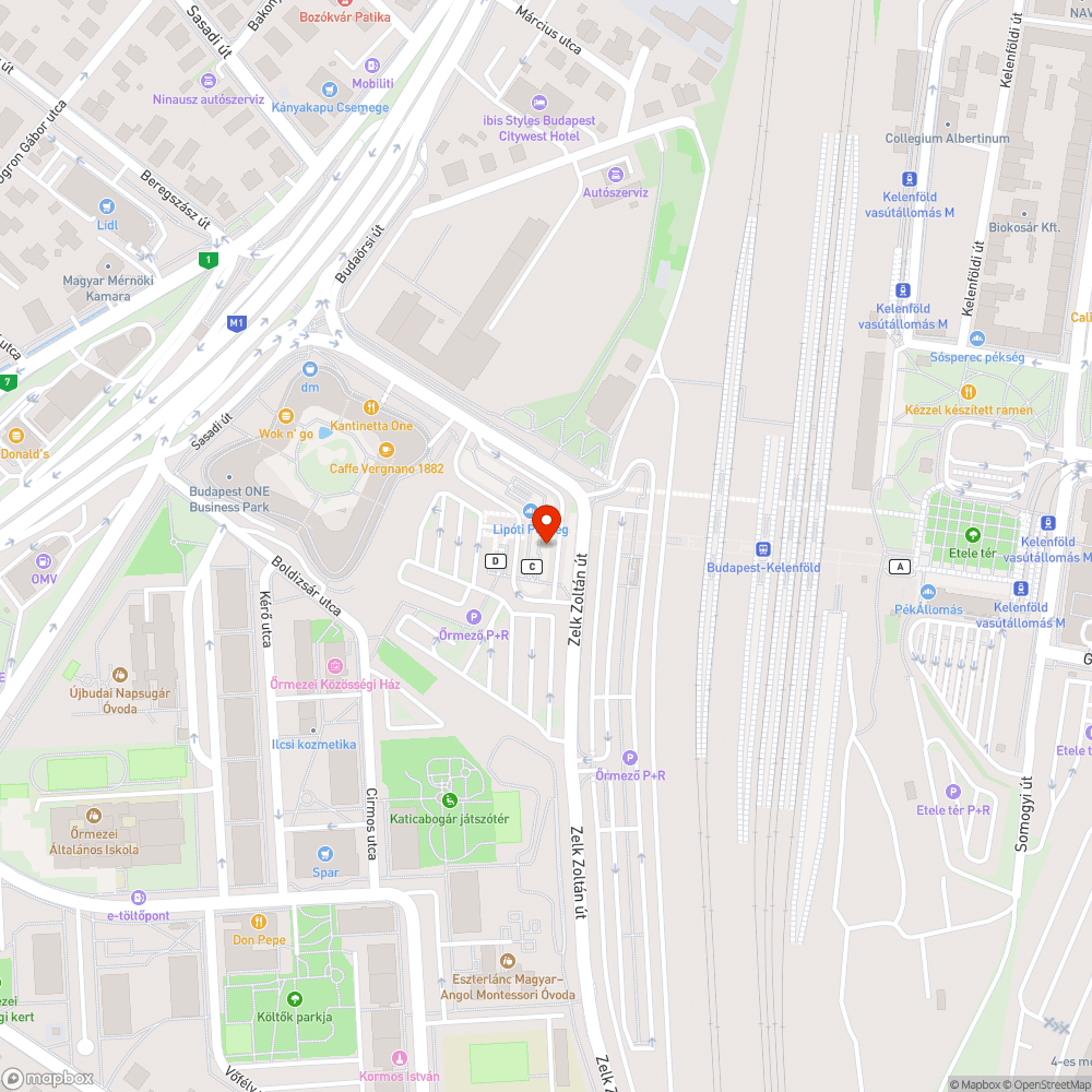 Kelenföldi pályaudvar BKV végállomáson szemét a növényládákban bejelentés helye