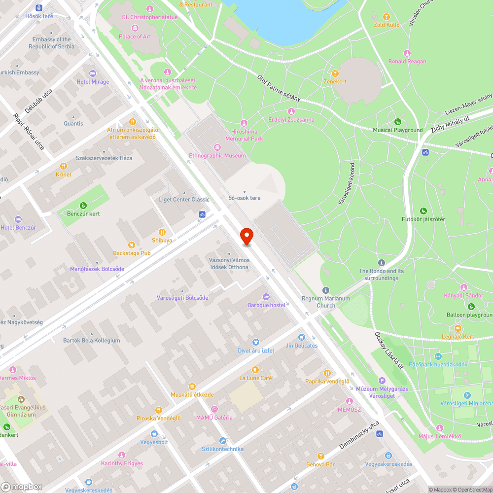 megsüllyedt térkő bejelentés helye