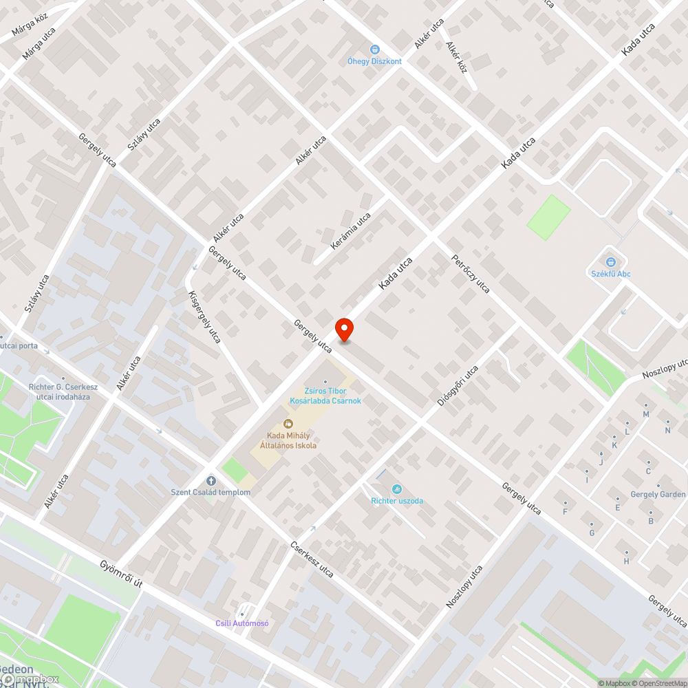 Besüllyedt úttest bejelentés helye