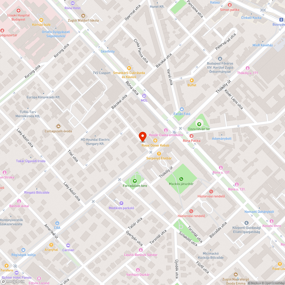 Rendszám nélküli autó bejelentés helye