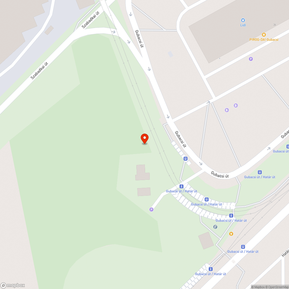 Veszélyes akna bejelentés helye