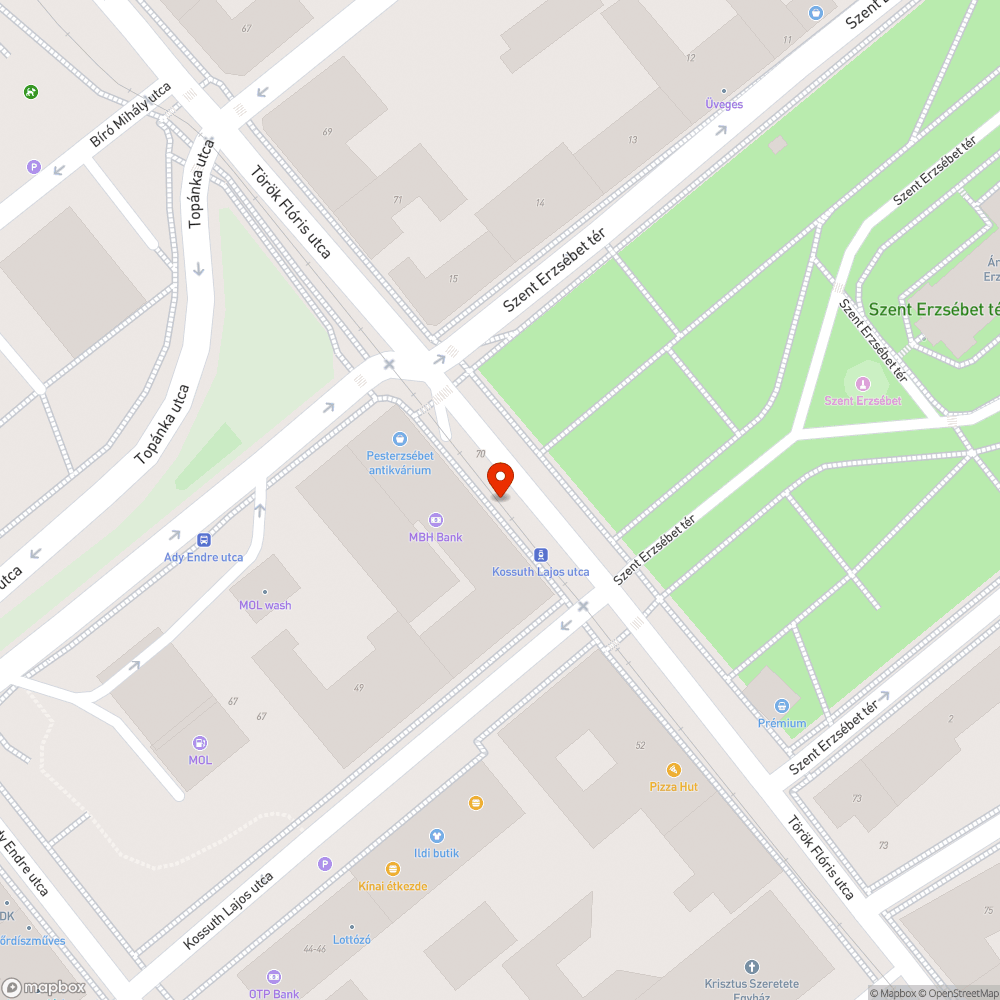 Lyukas fedlap bejelentés helye