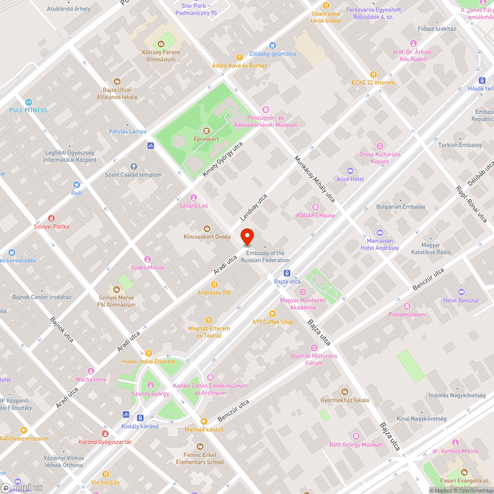 balesetveszélyes közműakna-fedő bejelentés helye