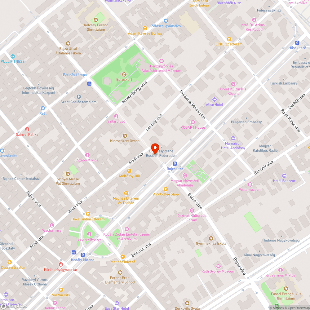 balesetveszélyes közműakna-fedő bejelentés helye