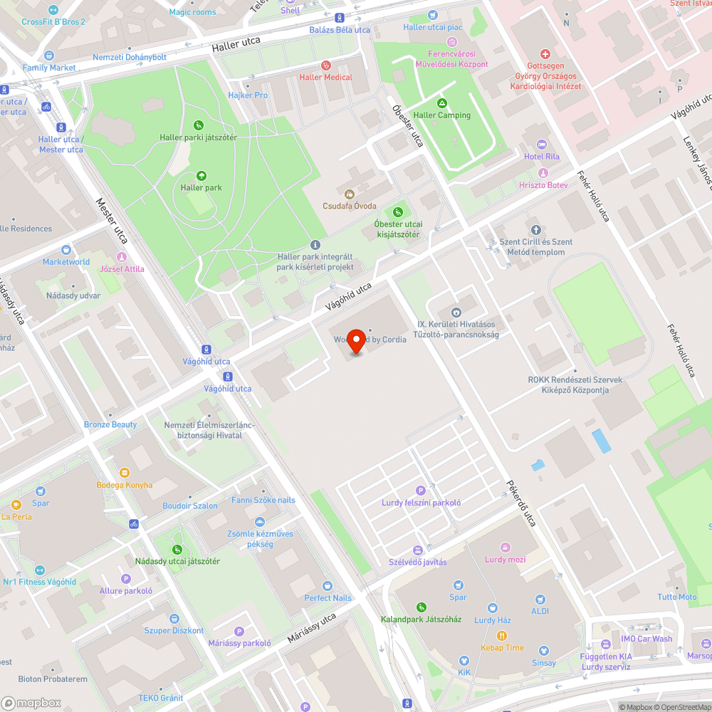 Hiányzó fák bejelentés helye