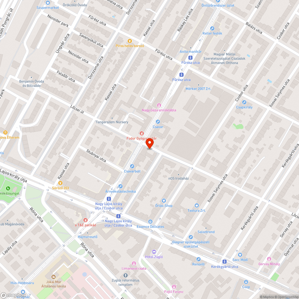 Orvosi rendelő szétfirkálva bejelentés helye