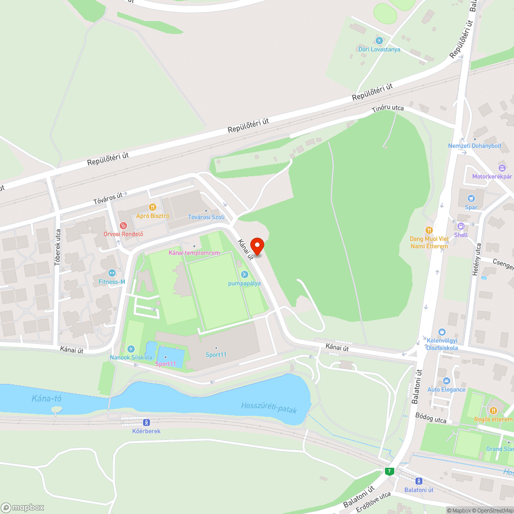 Elhagyott lakókocsi bejelentés helye