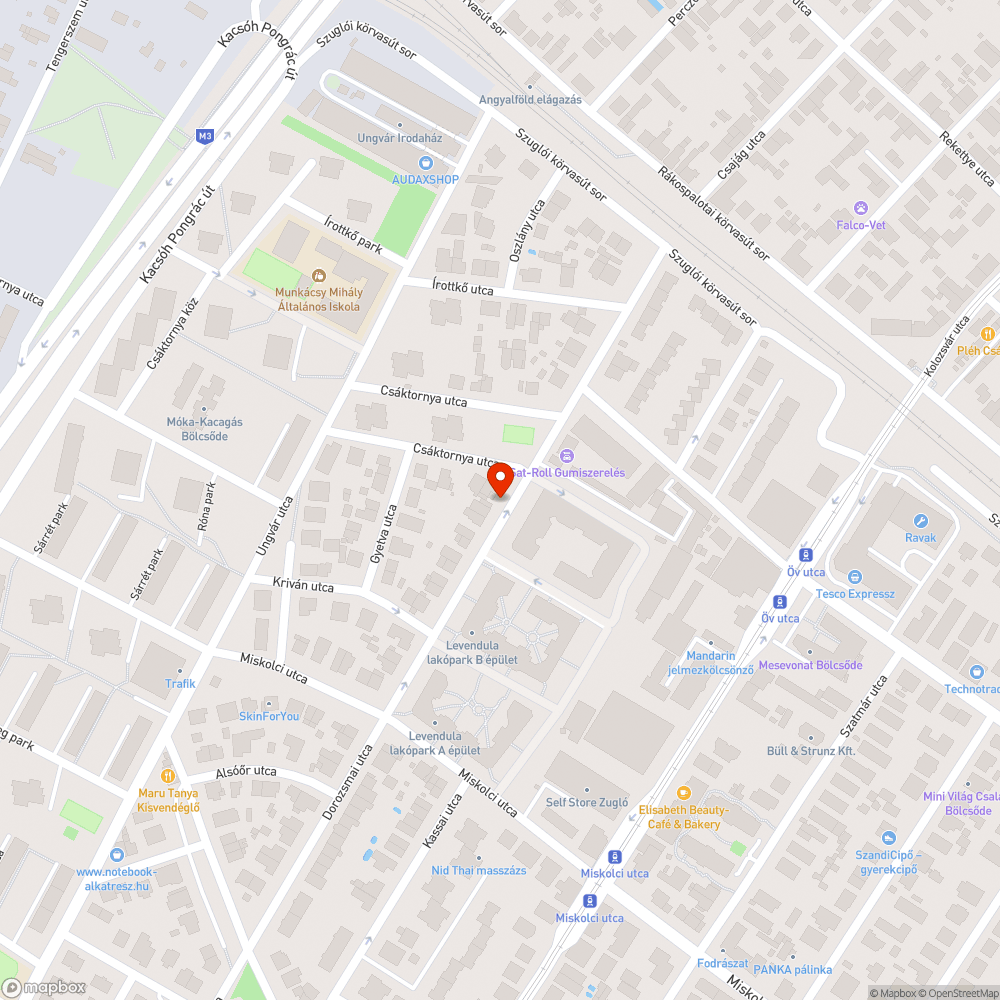 Elhagyott rendszám nélküli Nissan bejelentés helye