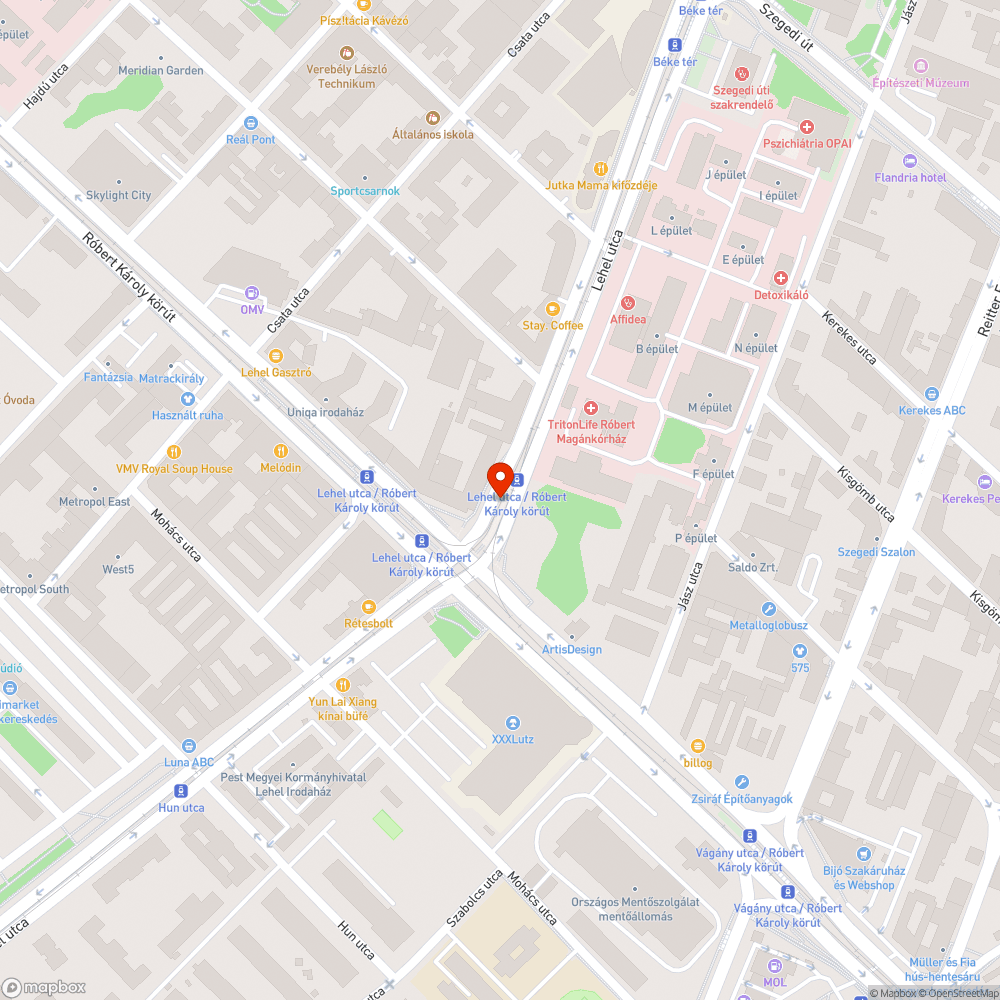 Fedél széle bejelentés helye