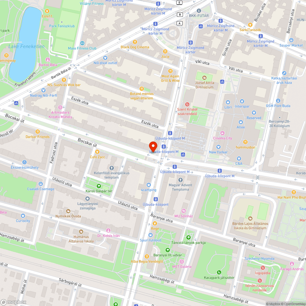 Sivatagszerű növénykazetta a Bocskai úton bejelentés helye