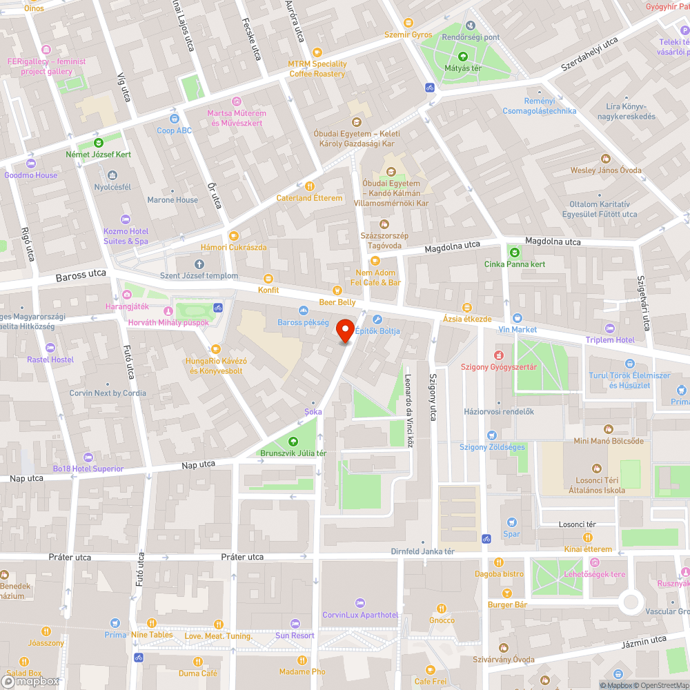 Beszakadt, süllyedő úttest bejelentés helye