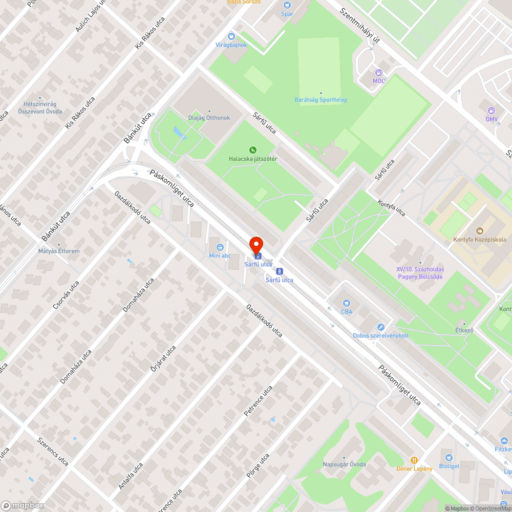 Tábla szemmagasságban bejelentés helye