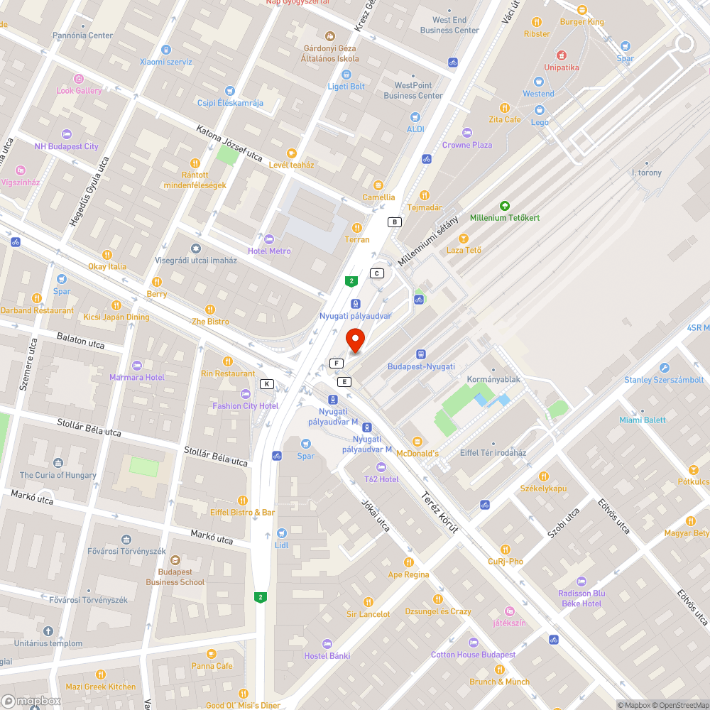 Aluljáró rácsok bejelentés helye