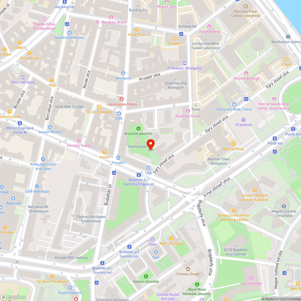 Saru utcai park bejelentés helye