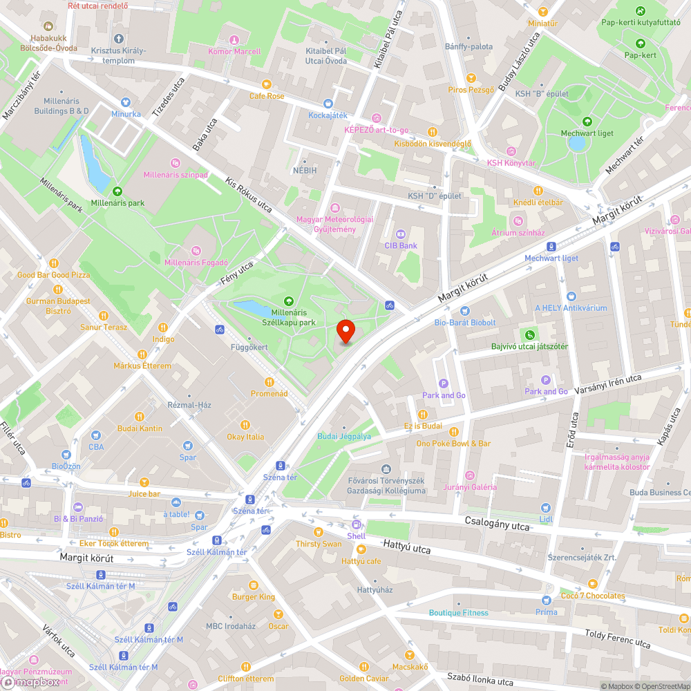 Zaj bejelentés helye