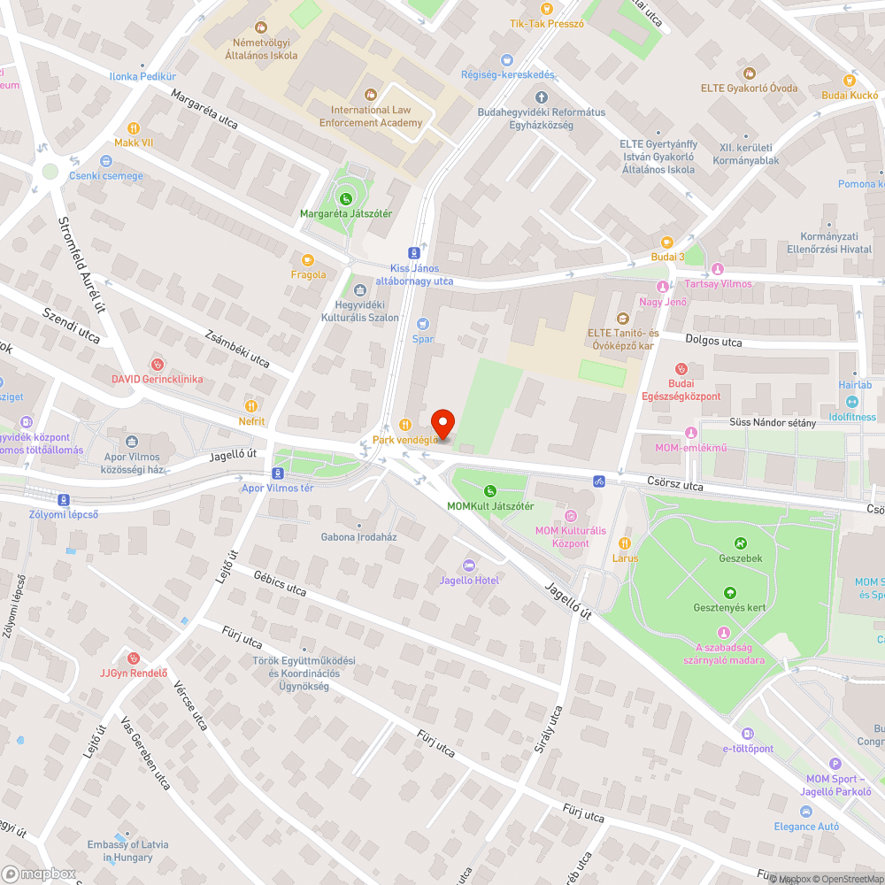 Üres fahely bejelentés helye