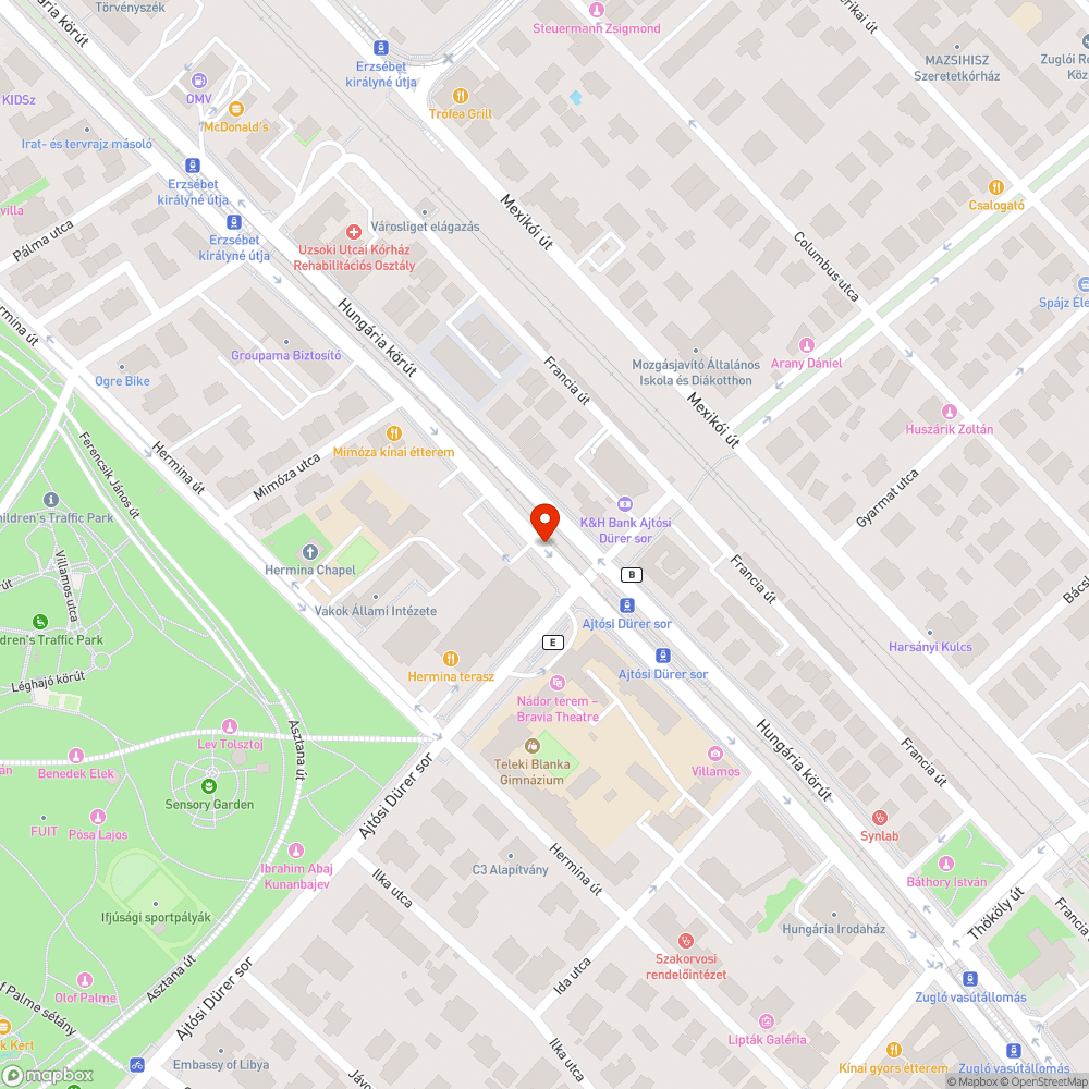 Virágládák 3. bejelentés helye