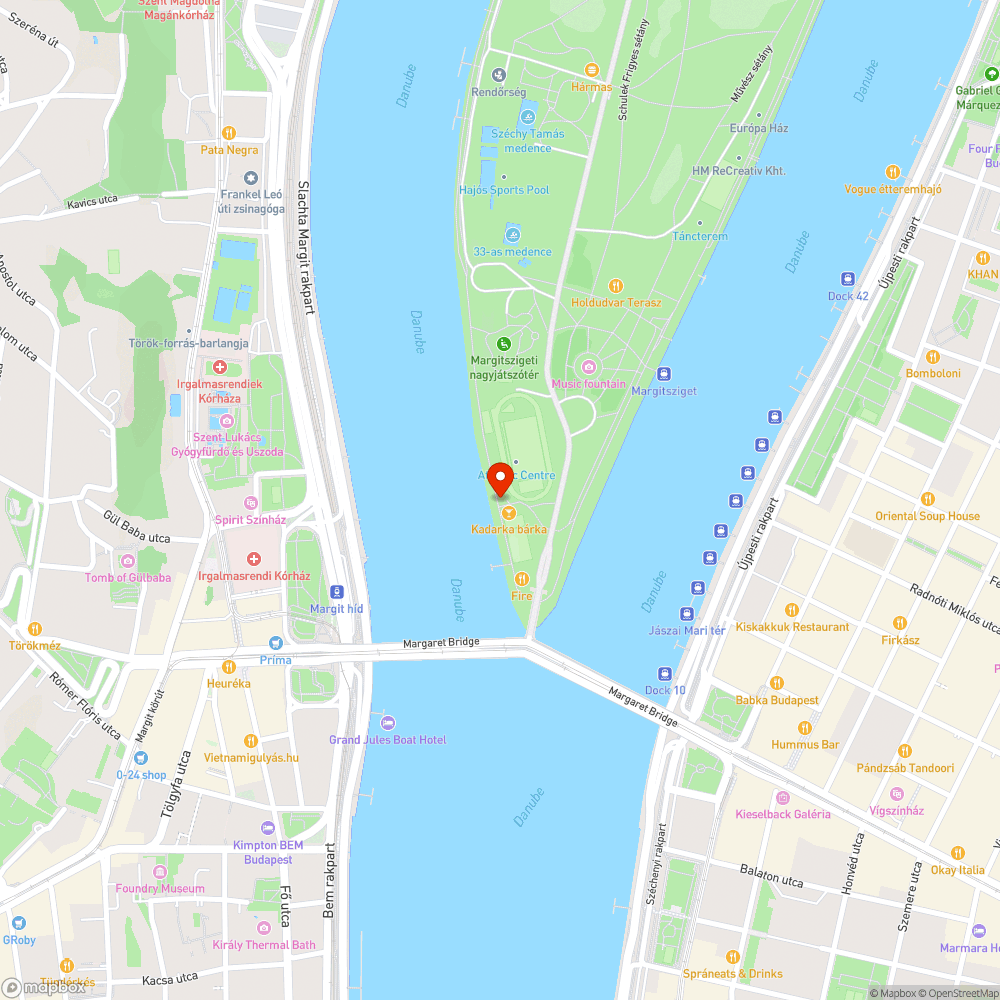 Kezelhetetlen a Margit-szigeti futópálya 0. km-nél levő csap. bejelentés helye