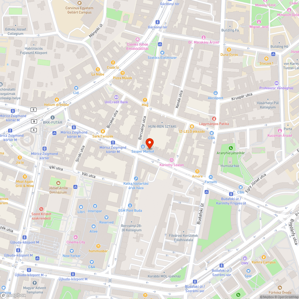 Területfoglalás bejelentés helye