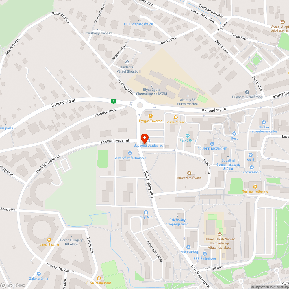 Járdán parkolás bejelentés helye