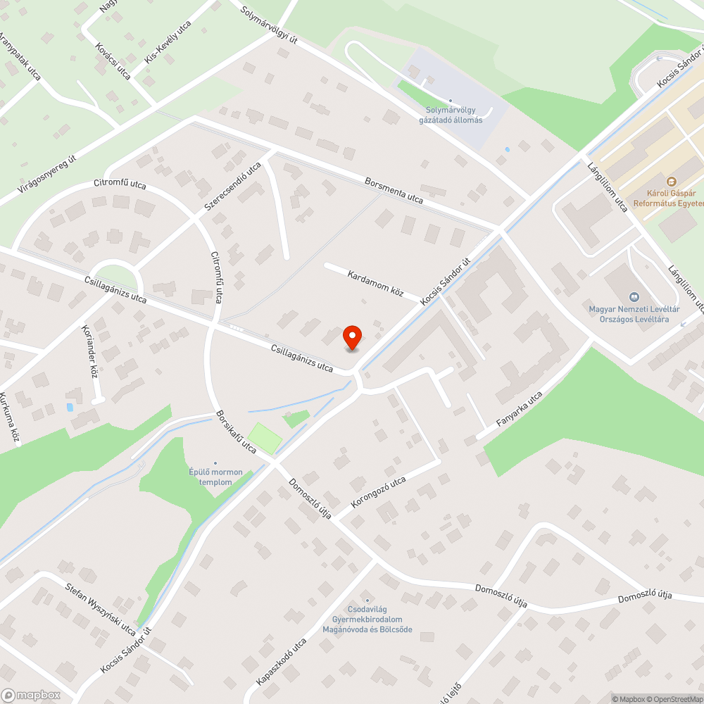 Levágott fa a járdán bejelentés helye