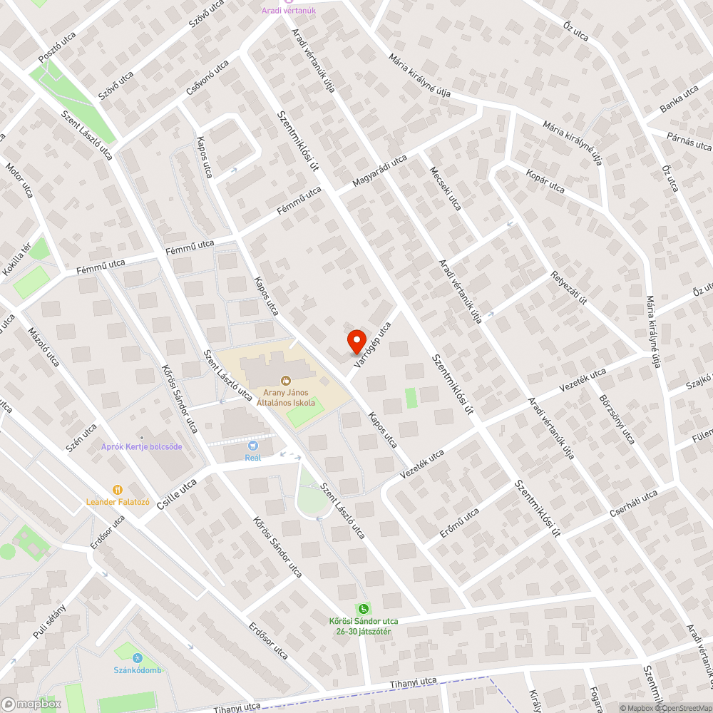 Roncsautó bejelentés helye